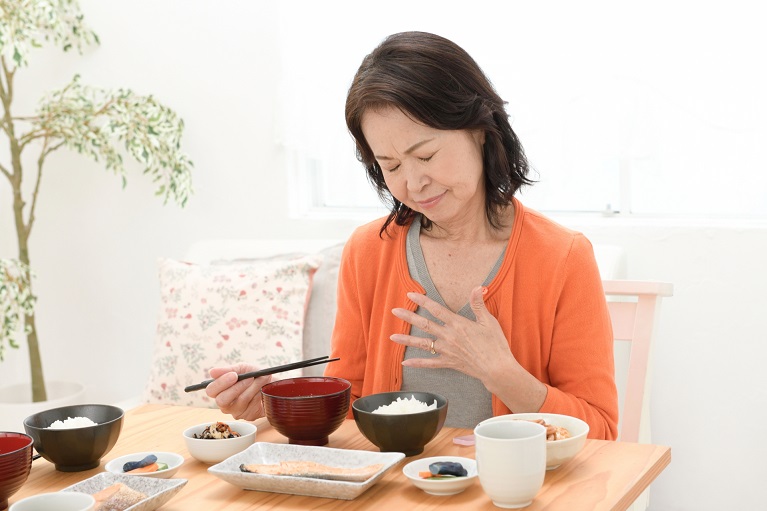 急に食べられなくなった・気持ち悪い・食べる量が減った